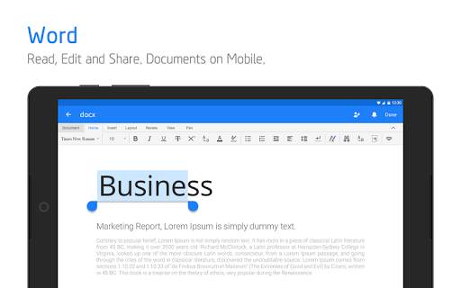 Polaris Office for LG screenshot 18