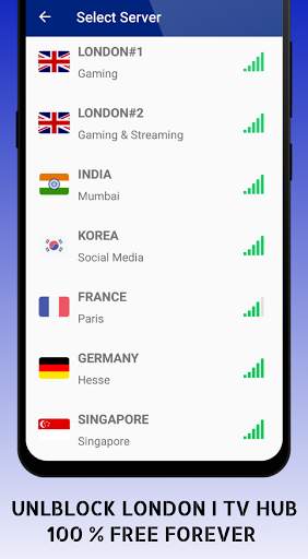 UK VPN - Free Unlimited VPN & Fast Speed VPN screenshot 2