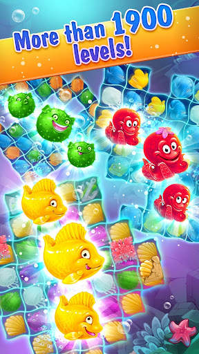 Mermaid - treasure match-3 screenshot 9