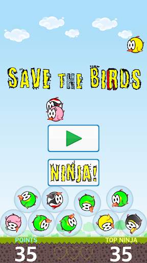 Save The Birds स्क्रीनशॉट 1