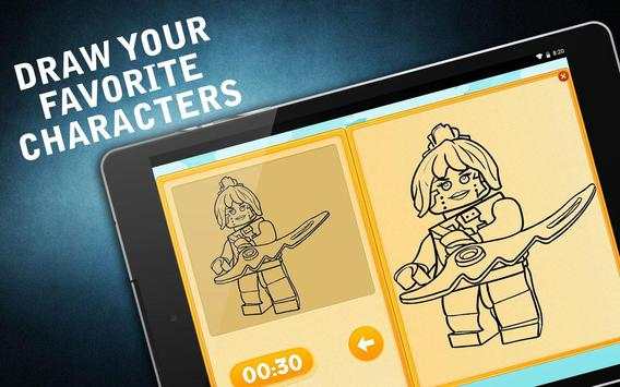 Time Draw for Lego Ninjago screenshot 2