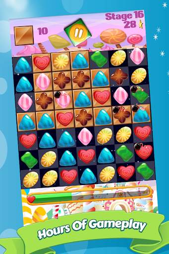 Candy Gems and Sweet Jellies screenshot 3