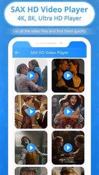 SAX HD Video Player - 4K, 8K, Ultra HD Player screenshot 1