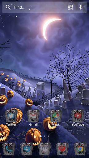 Scary Halloween Solo Launcher Theme screenshot 4