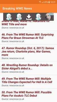 Breaking WWE News स्क्रीनशॉट 2