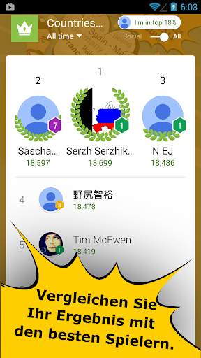 Hauptstädte Der Länder Quiz screenshot 8