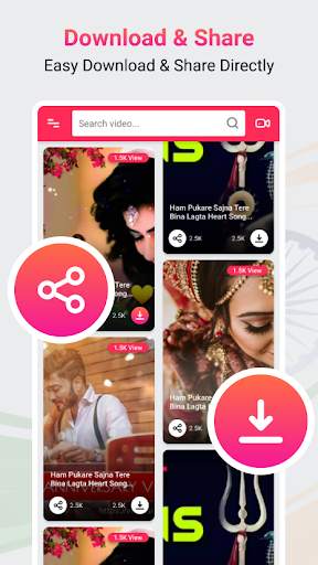 BGM BINGO - Full HD Video Status Download & Share screenshot 4