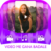 Video Me Gana Badle : Audio Mixture icon