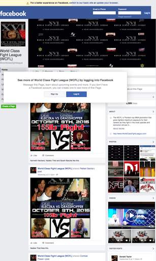 World Class Fight League screenshot 3