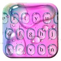Colorful Water Drops Keyboard logo