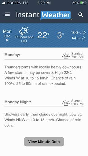 Instant Weather ™ screenshot 2