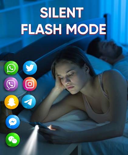 Flashlight on Call & SMS Flash Alerts Notification screenshot 4