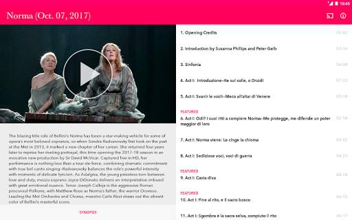 Met Opera on Demand screenshot 9