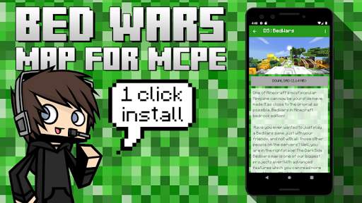 Bedwars Maps for MC Pocket Edition screenshot 1