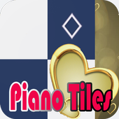 Piano Tiles Gold Romantic icon