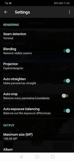 Bimostitch Panorama Stitcher скриншот 3