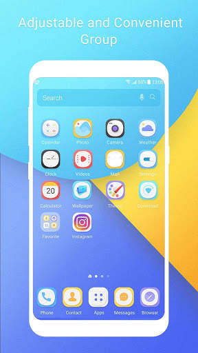 S8 launcher theme &wallpaper screenshot 2