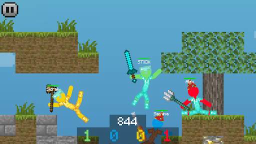 Stickman vs Multicraft: Ragdoll Fight screenshot 5