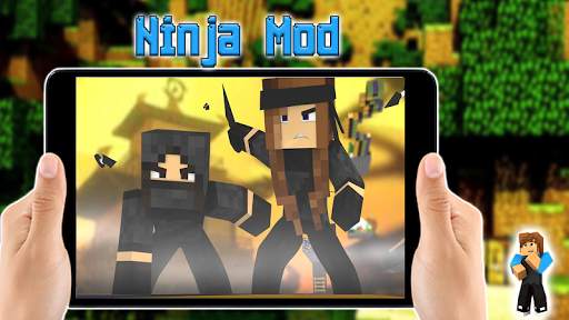 Ninja Mod for Minecraft PE screenshot 4