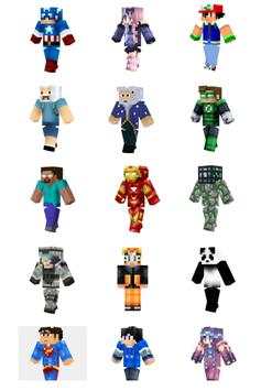 People Minecraft Skins Ideas screenshot 1