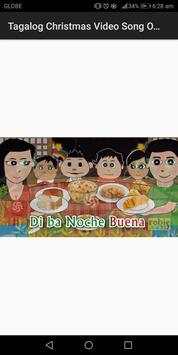 Christmas Song Tagalog Video Song Offline screenshot 1