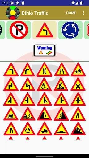 Ethiopian Traffic Symbols screenshot 3