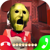 Scary Granny's Fake Video Call &amp; Chat Simulator icon
