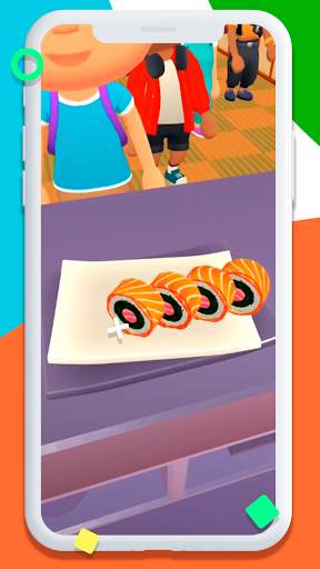 Sushi Roll 3D Cooking Game With Guide screenshot 2