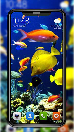 Magic Touch KoiFish LWP screenshot 4