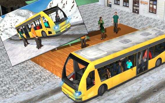 Off Road Winter Tourist Bus screenshot 7