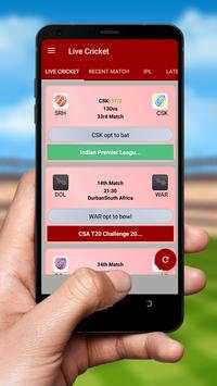 Cricket Scoreboard screenshot 1