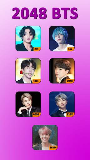 2048 BTS style screenshot 3