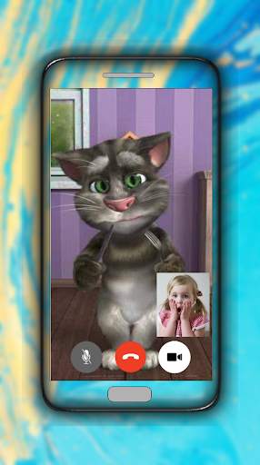 Cat Tom's Fake Video Call screenshot 3