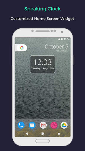 Speaking Clock - Digital Clock screenshot 4