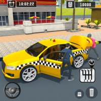 Taxi Driving Games - Taxi Game logo