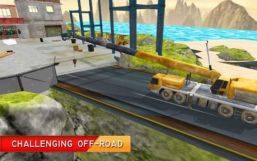 Construction Truck Driving Simulator 3D screenshot 3