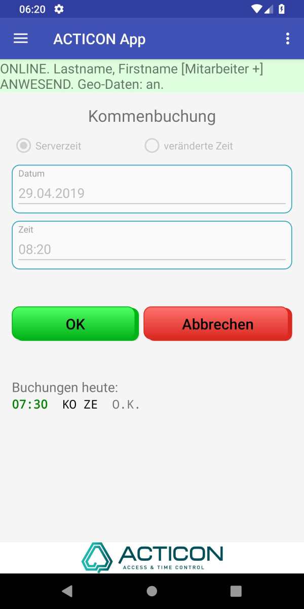 ACTICON App screenshot 5