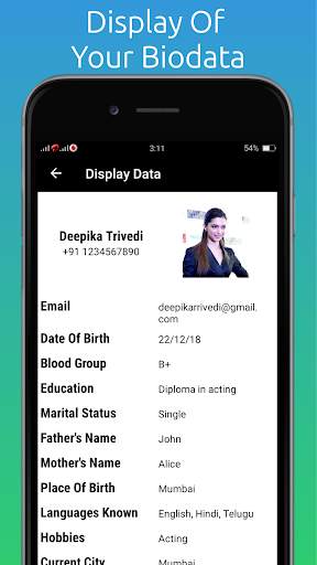 Marriage Biodata Maker screenshot 5