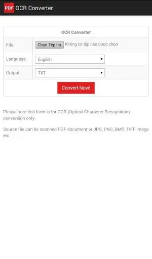 Converter Word To Free PDF Application screenshot 1