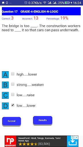 Grade-4 English 'n' Logic screenshot 3