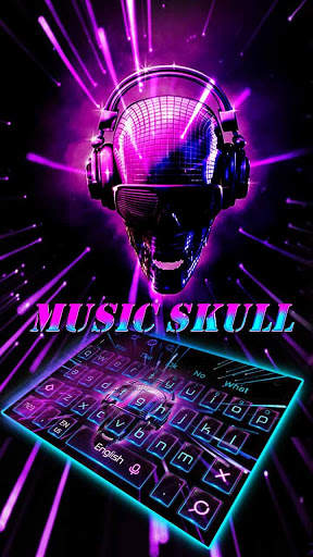 Music Skull Keyboard screenshot 1