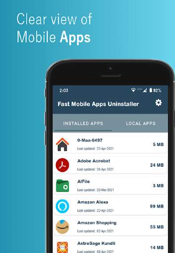 Fast Mobile Apps Uninstaller (No Ads/Free Version) screenshot 3