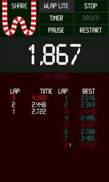 wLap Timer LITE screenshot 2