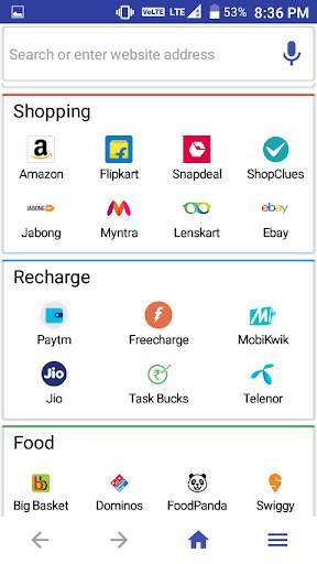 Lite Browser screenshot 2