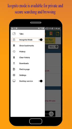 PM Browser - Ad Blocker & Data Saver screenshot 1