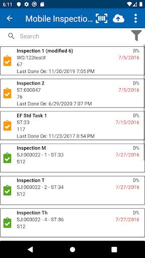 Mobile Inspections screenshot 1