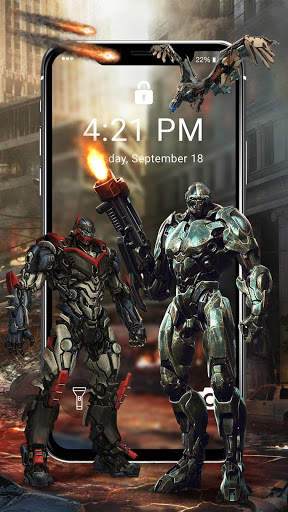 Robot APUS Live Wallpaper screenshot 2