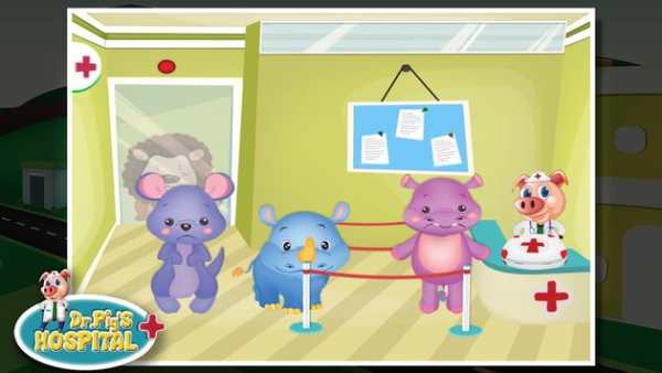 Dr. Pig's Hospital - Kids Game screenshot 1