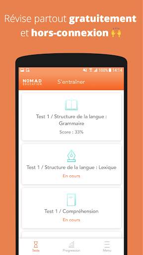 TCF - Test de Connaissance du Français screenshot 2