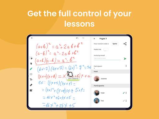 LiveBoard Interactive Whiteboard App скриншот 8